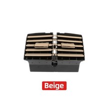 자동차 인테리어 리어 에어컨 AC 벤트 그릴 아웃렛 어셈블리 메르세데스 벤츠용 벤츠 W164 ML GL 300 350 450 500 1648300454, Beige
