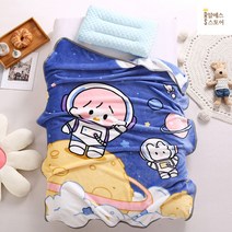 낮잠이불 어린이집 가방 유아용 일체형 면 세트 겨울 침구세트 밍크 어린이 사계절 분리형 신생아 아기 봄, S