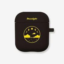 에이스텝 Starry Sky 에어팟 케이스 키링, 문라이트
