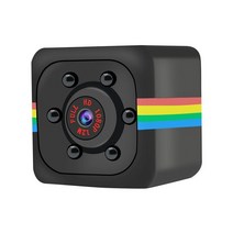 가정용 초미니 CCTV 스마트폰 연동 독거노인 아이방, 검은색 공식 규격