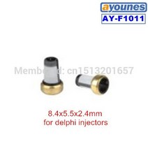 연료 인젝터 필터 도매 50pcs 자동차 교체 크기에 대 한 자동 스페이서 부품 8.45.52.4mm ay-f1011, 없음