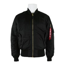 [알파인더스트리]23SS 100101 03 블랙 남성 MA-1 리버시블 봄버 자켓 LNL