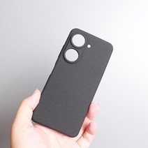 ASUS Zenfone 9 9Z 8 7 Pro 6 6Z 케이스 모래 매트 소프트 실리콘 전체 보호 카메라 낙하 방지 미끄럼 커, 01 for Zenfone 9, 01 Black