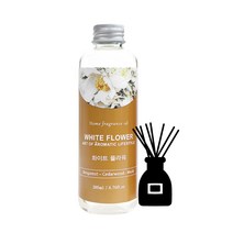 아로마코 리필 디퓨저, 화이트플라워, 200ml, 5개