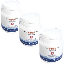 폭염 안전 식염포도당 300정 염분보충제 일사병 탈수 예방 재난구호물품, 폭염안전 식염포도당 100정(3개)