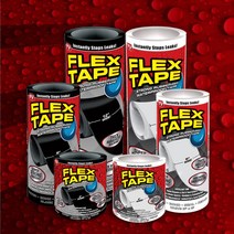 BUyuSFLEX 플렉스테이프 누수 TAPE 보수테이프 방수테이프굿딜 브이숍, 플렉스방수테이프(20cmX152cm)-블랙