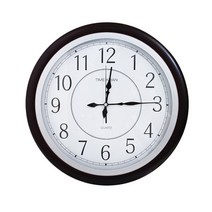 [알파] [타임칸] 원목시계 원형 KN-411, [4003035]옵션없음