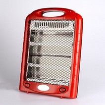 반사식 난로 휴대용 전기 히터 스토브 손 겨울 따뜻한 기계로 침실 사무실 석영 열 난방, 빨간색
