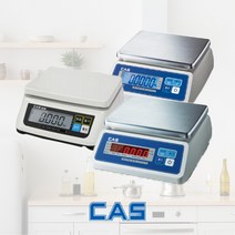 ( 어댑터 포함 ) 카스 가정용 주방 방수 충전식 전자 저울 SW-II 시리즈 3kg 6kg 15kg 30kg, [건전지타입/일반형]SWII-30CS(30kg/10g)