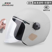 소두핏 헬멧 초경량 귀여운 로얄 헤드 스냅백 헬맷 쉴드 빈티지, 프리, 3C화이트 B타입방담제