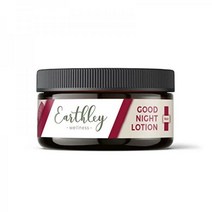 Earthley Wellness 굿나잇 로션 마그네슘 로션 살구 오일 시어 버터 망고 버터 칸데릴라 왁스 라벤더 에센셜 오일 비건(일반 8oz), Regular
