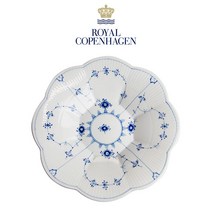 [Royal Copenhagen] 로얄 코펜하겐 블루 플루티드 플레인 꽃접시 018150, 단품 018150