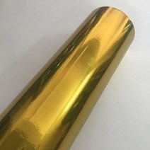 차가운 온도 색상 변경 자기 접착 비닐 PVC 머그잔 유리 컵 DIY 장식 1 롤, 30x150cm, Gold