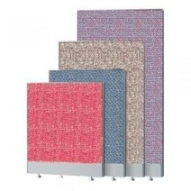 가구뱅크 원톤 천파티션 높이1200형 45T PVC 칸막이 가벽 가림막 사무용파티션 사무실 이동식파티션, W1000, PN718