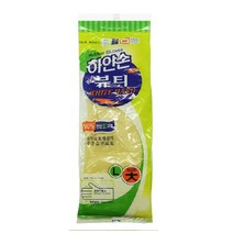 와이딜 두레생협 하얀손고무장갑L3개, 1