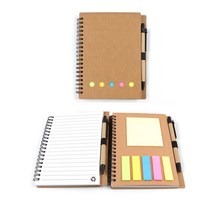 필기 메모 강의 학생 포스트잇 연습장 종합 노트 볼펜 세트 중형 수첩