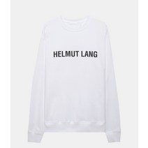 HELMUT LANG 헬무트 랭 09522 100 코어 로고 크루넥
