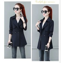 AMlisa 여성 자켓 헵번 트렌치코트 숏자켓 봄 가을 간절기 상의