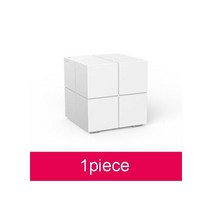 Tenda-MW6 메쉬 무선 기가비트 라우터 11AC 듀얼 밴드 2.4G/5.0GHz 전체 홈 와이파이 커버리지 시스템 장거리 브리지 리피터, US plug_1pcs no Original Box