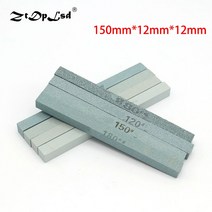 연마공구 절삭공구 150x12mm 80-1200 그릿 오일 스톤 그린 실리콘 카바이드 샌드 바 연마 스퀘어 제이드, 04 Grit 240