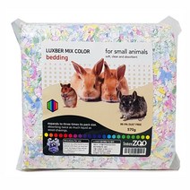 럭스버 햄스터 베딩 믹스컬러, 570g, 1개