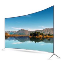 4K 80인치 TV 40 50 60 70 80 대형티비 초고화질 슬림 초고화질 스마트티비, 55LED  곡면 4K 스마트  + A