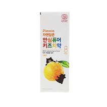 플레시아 자연담은 키즈치약 감귤향, 80g, 1개
