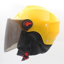 스키 헬멧 고글 스노우보드 헬멧 마스크 moto snowmobile skateboard 플라스틱 헬멧 겨울 따뜻한 안경 바이저 남성 여성, 한 사이즈, 협력사, 노란색 1