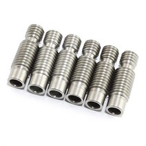 Ruiling 6PCS E3D V6 테플론 목 튜브 1.75mm 3.00mm 핫 히터 블록 3D 프린터 액세서리