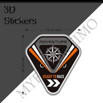 KTM 1290 S R 바이크 오토바이 3D 스티커 슈퍼 어드벤처 탱크 패드 사이드 그립 가스 연료 오일 키트 무릎 보호, [07] 1290 (2pcs)