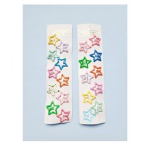 유광 별 똑딱핀 2set 여아 키즈 헤어악세사리 머리핀