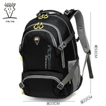 킬리배낭 초경량 대용량 방수 소형 미니 백팩 가방 배낭 등산 여행 백패킹 트레킹 대형 캠핑, 블랙