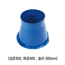 웰템 산업용 이동식 에어컨 부품 후렉시블 냉풍 자바라 신형 1M, 3구용 더운 배기챔버(구형)