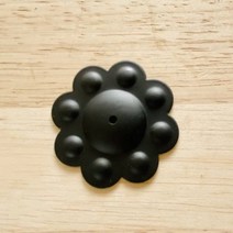 고가구 국화 장식 옛날 고전 인테리어 옛날가구, 1. 블랙, 53mm