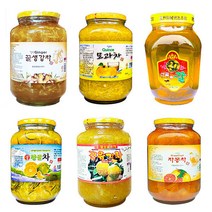 유자 유자청 생강차 자몽 자몽청 청귤 모과 모과청 꿀차 한라봉차 2KG, 꿀, 6개