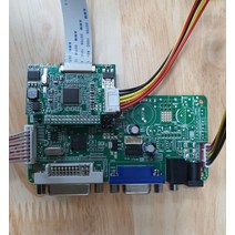 AD보드 M.RT2281.E5 (DVI ＋ RGB 입력지원 (EDP보드＋ FPC케이블＋OSD), 30P EDP HD[1366*768]