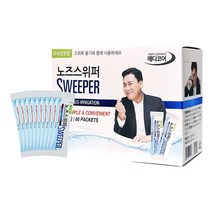 노즈스위퍼 의료용 세정기 리필용 분말, 60개