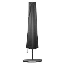 먼지차단 대형파라솔덮개 방수커버 까페 편의점 비치그늘막 신호등 인테리어 루트탑, 1개, 초대형 파라솔커버600D(블랙)