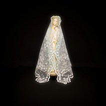 바람꽃 미사보세트 미사보+미사보주머니 키리에 가톨릭성물 미사보 미사보주머니 세례명새김, 미사보주머니_묵주주머니_세례명없음