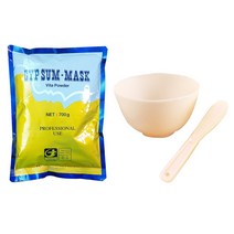 피부미용관리사 실기시험 비타석고 파우더 석고팩 가루 700g + 고무볼 중형 + 스파출라 세트