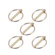 트랙터 의자 부품 Uxcell 링이 있는 5Pcs 린치 핀 보트 트레일러 트랙터 맞춤 용 5x40mm 6x45mm 8x50mm 구, 13 8mmx41mm