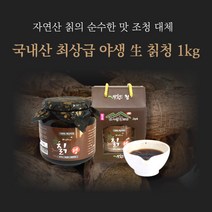민트팬트리 국내산 최상급 야생 生칡청 1kg 자연산 칡의 순수한맛 조청 대체
