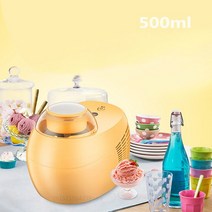 가정용 완전 자동 과일 아이스크림 기계 600ml 홈 메이커 요거트 디저트 220V, 06 500ml E_01 220-240V
