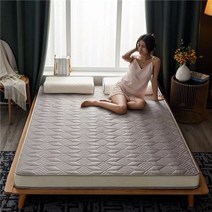 푹신한 천연 품질 두꺼운 5/9cm 침실 다다미 침대 매트 태국 스테레오 메모리 폼 라텍스 매트리스 척추 바닥 매트를 보호하기 위해