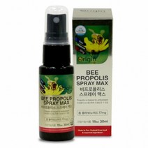 오리진 프로폴리스 스프레이 목에뿌리는 약 비염에좋은 영양제 만성 염증 오랄 몸속 제거, 30ml(1개월분)
