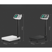 농업용 전자 저울 계량 300kg 정육점 이동식 대형, 150KG 블랙
