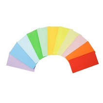 상우문화사 세로형 칼라봉투/머니봉투 85x165mm 8매포장 40봉BOX판매, 연두