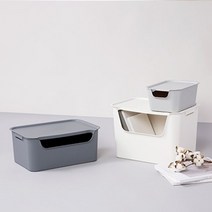 JH+시스맥스 EL 리빙박스中_옷이불수납정리_S/N:A1+210A96 ; 사무용품쇼핑몰 온라인사무용품 오피스몰 사무용품도매 CJN40A, jh 그레이