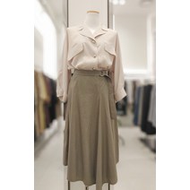 나이스클랍 햄라인플레어스커트 N203MWS703(232994 )