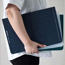 접을수 있는 다용도 반접이식 컷팅매트 사무용품추천 작업용고무판 책상컷팅매트 칼패드 책상칼질매트 칼판